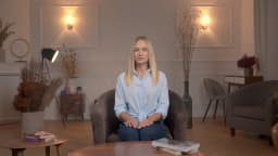 AI presenter Blanka, lounge