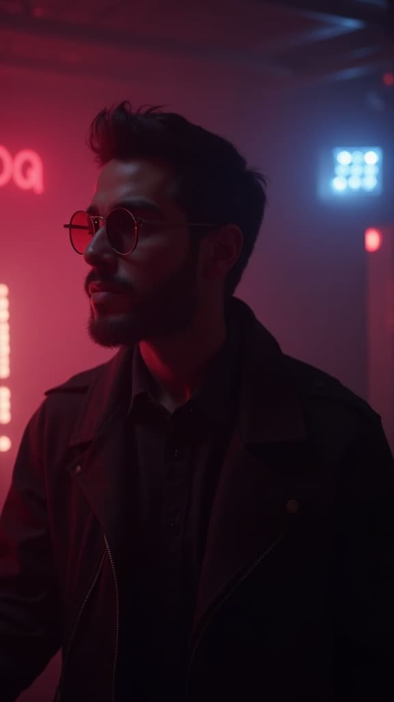 Cinematic portrait